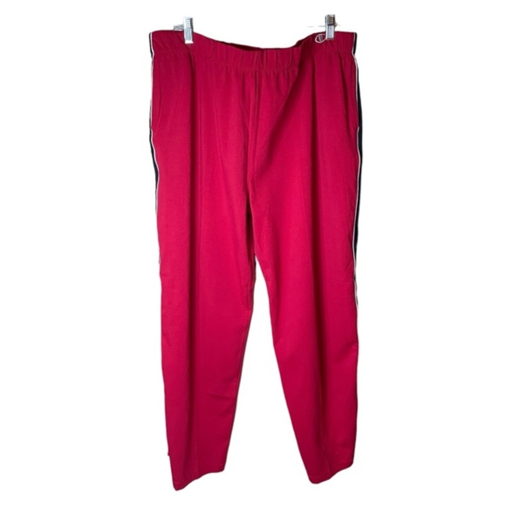 Champion Red‎ Track Pants Women’s Navy Blue Stripe Size XXL